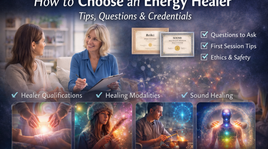 How to Choose an Energy Healer: What to Look For, Questions to Ask, and Understanding Qualifications
